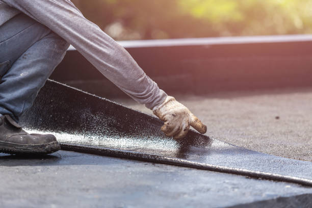 Professional Basement Waterproofing technician working in Cologne, NJ